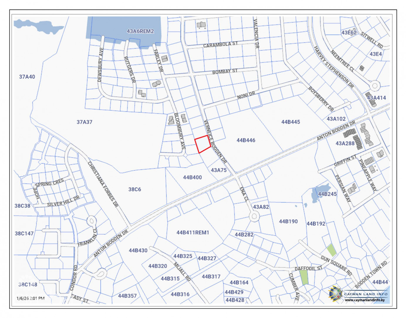 Lookout Gardens Bodden Town  (.3644 Acre Lot)
