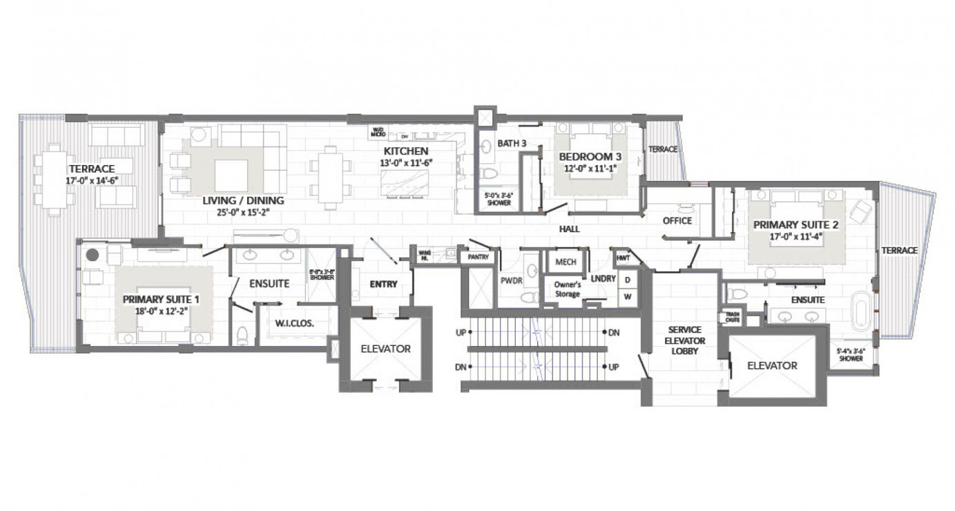 #1004 Sky Villa Corner Unit, Aqua Bay Seven Mile Beach With Approved Planning