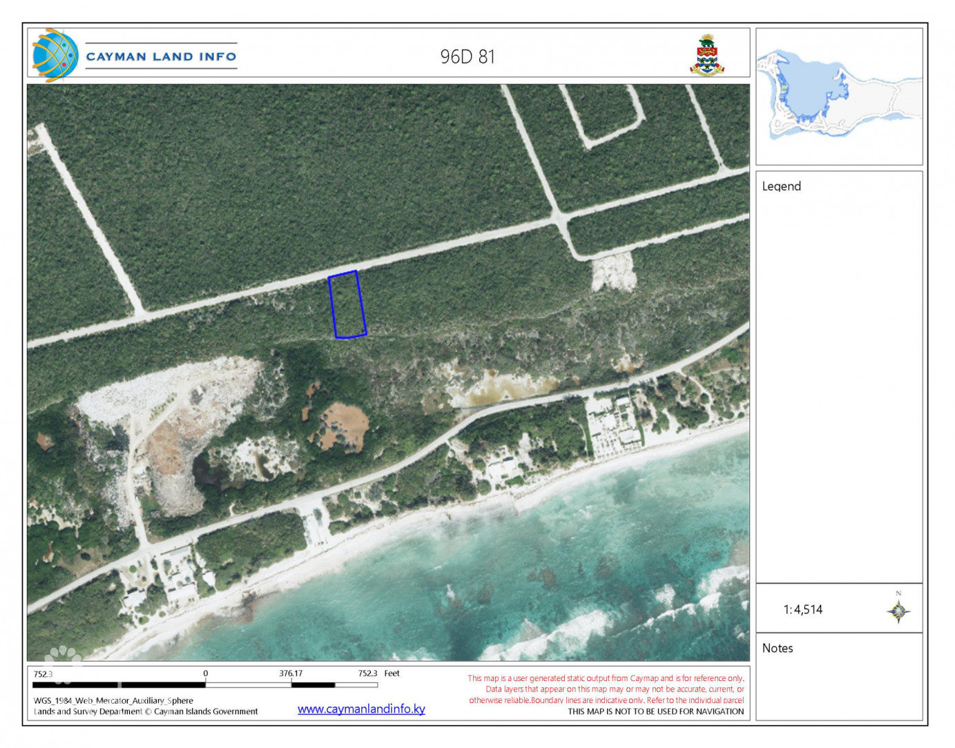 Brac Bluff Edge  Land  .70 Acre