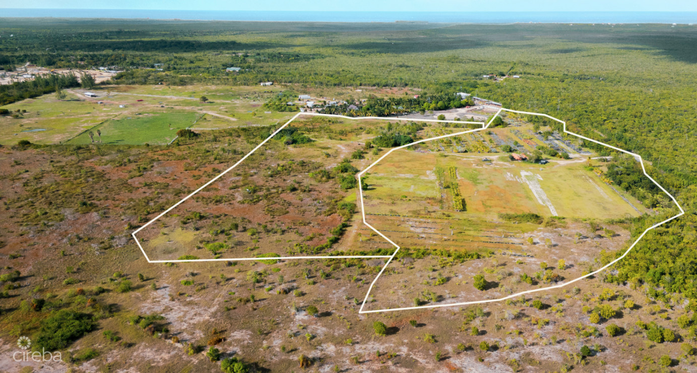 Cayman Growers  East End - 30.5 Acre Inland Parcels With Water Lens