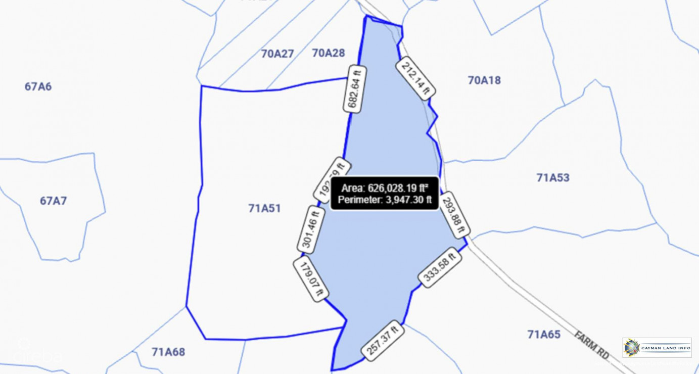Cayman Growers  East End - 30.5 Acre Inland Parcels With Water Lens