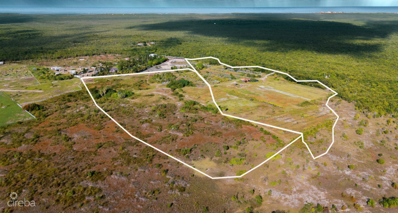 Cayman Growers  East End - 30.5 Acre Inland Parcels With Water Lens