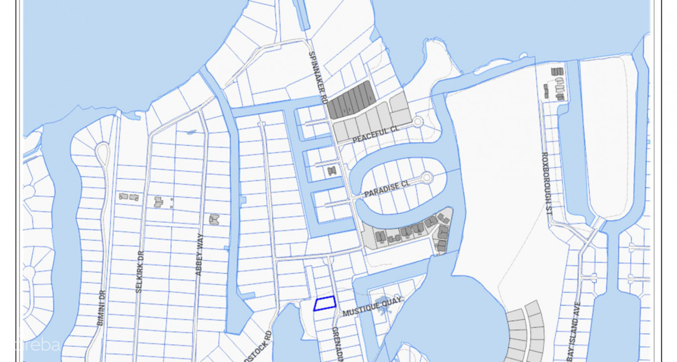 Mustique Cove Canal Lot