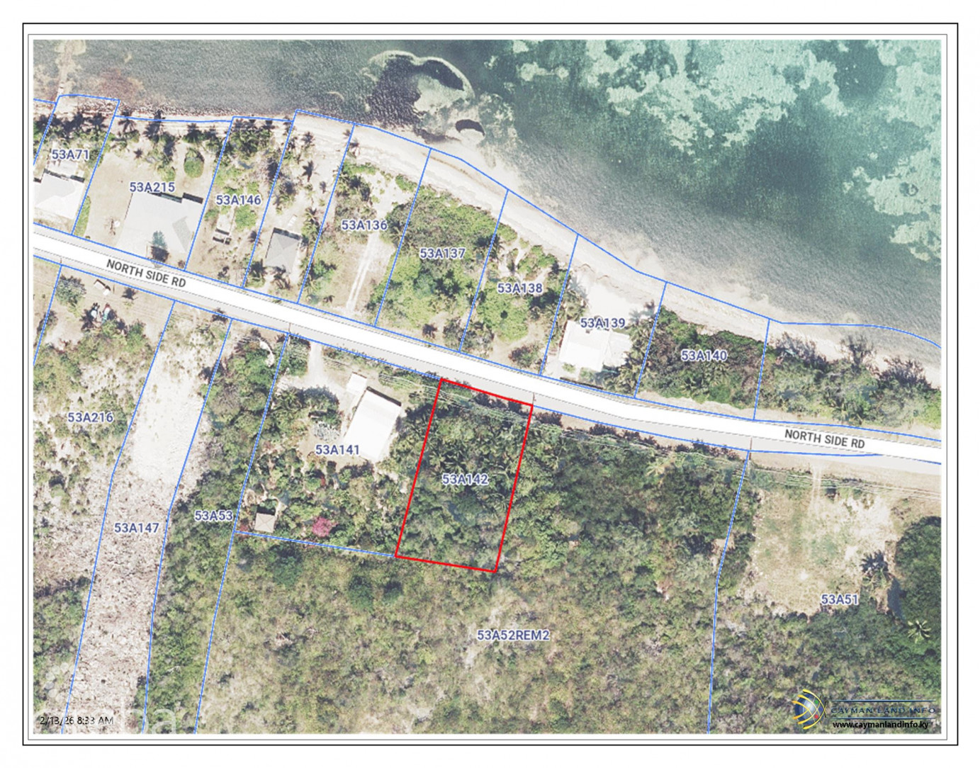 North Side Oceanview  Land