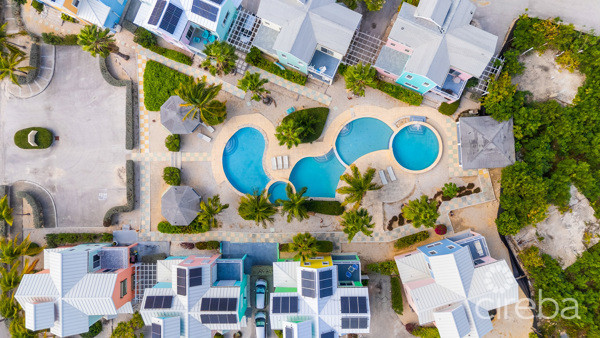 East End Paradise Villas.  3 Bed, 3 Bath + Den With Private Beach