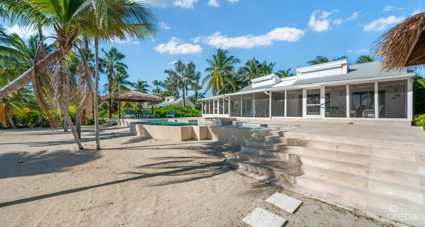 Just 4 Fun  Cayman Kai - Private Beachfront Villa With Rental Income