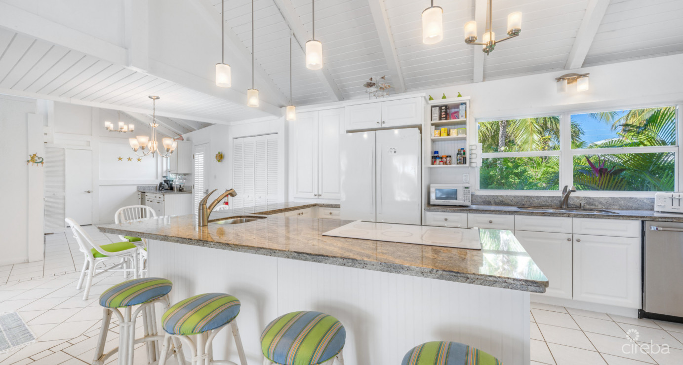 Just 4 Fun  Cayman Kai - Private Beachfront Villa With Rental Income