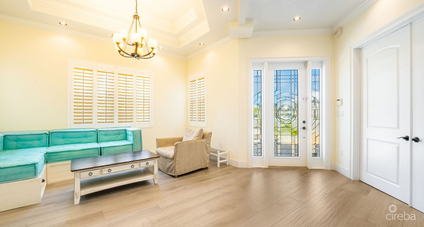 Gated Bimini Drive, Grand Harbour, Single Level 4 Bed Canal Front Home 100k Cash Back!