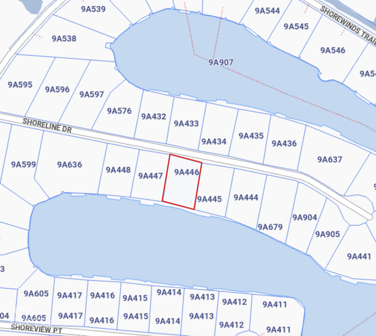 The Shores Canal Front Lot