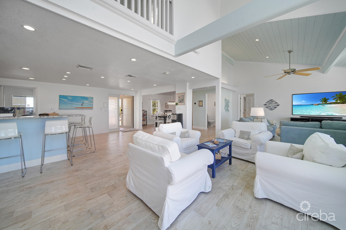 Rum Point Beach Front  Villa