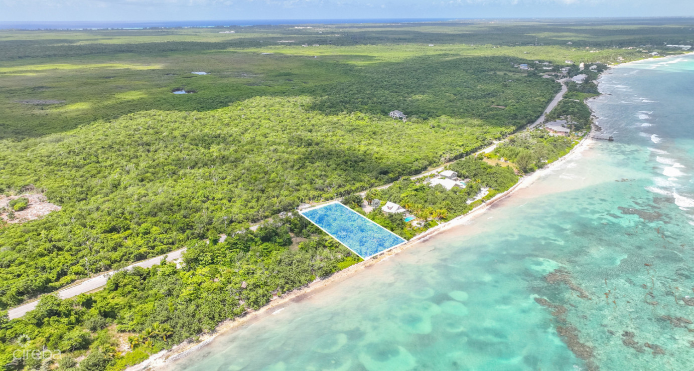 Rarely Available: Prime 0.52 Acre Oceanfront Parcel On Queen's Highway