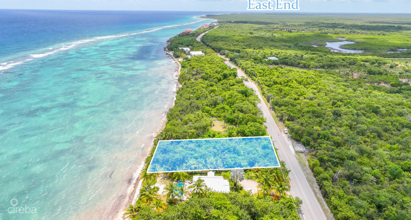 Rarely Available: Prime 0.52 Acre Oceanfront Parcel On Queen's Highway
