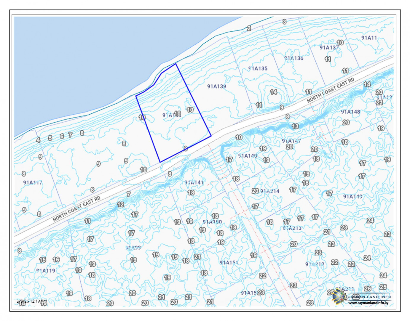 Beachfront Land On North Coast East Road