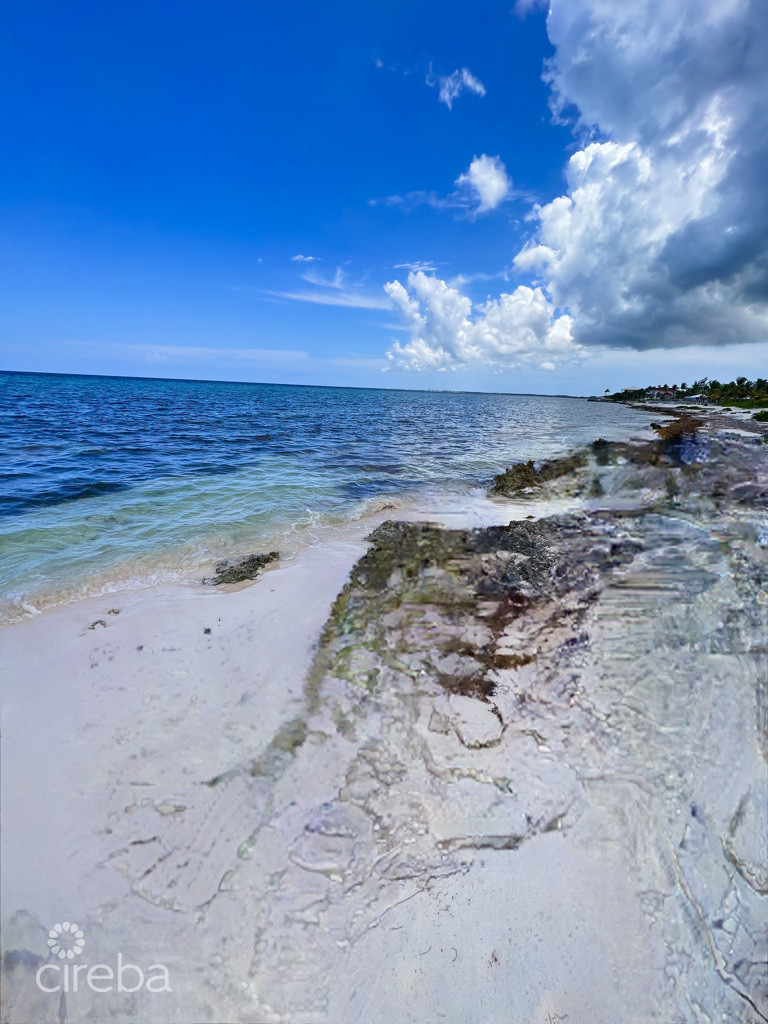 Rum Point Beachfront Lot With Coral Reef