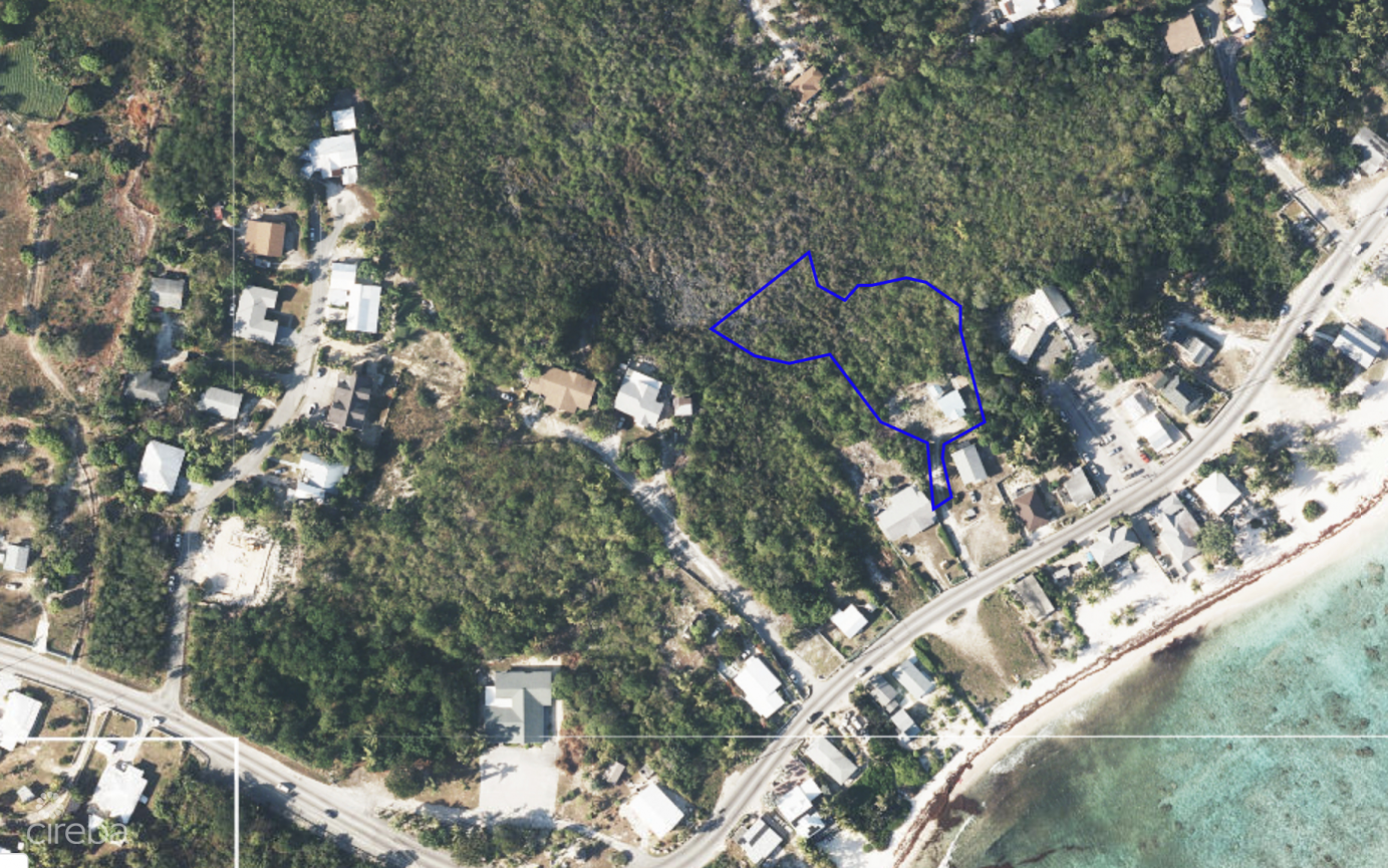 Expansive 0.89 Acre Medium Density Site With Sea Views  Bodden Town