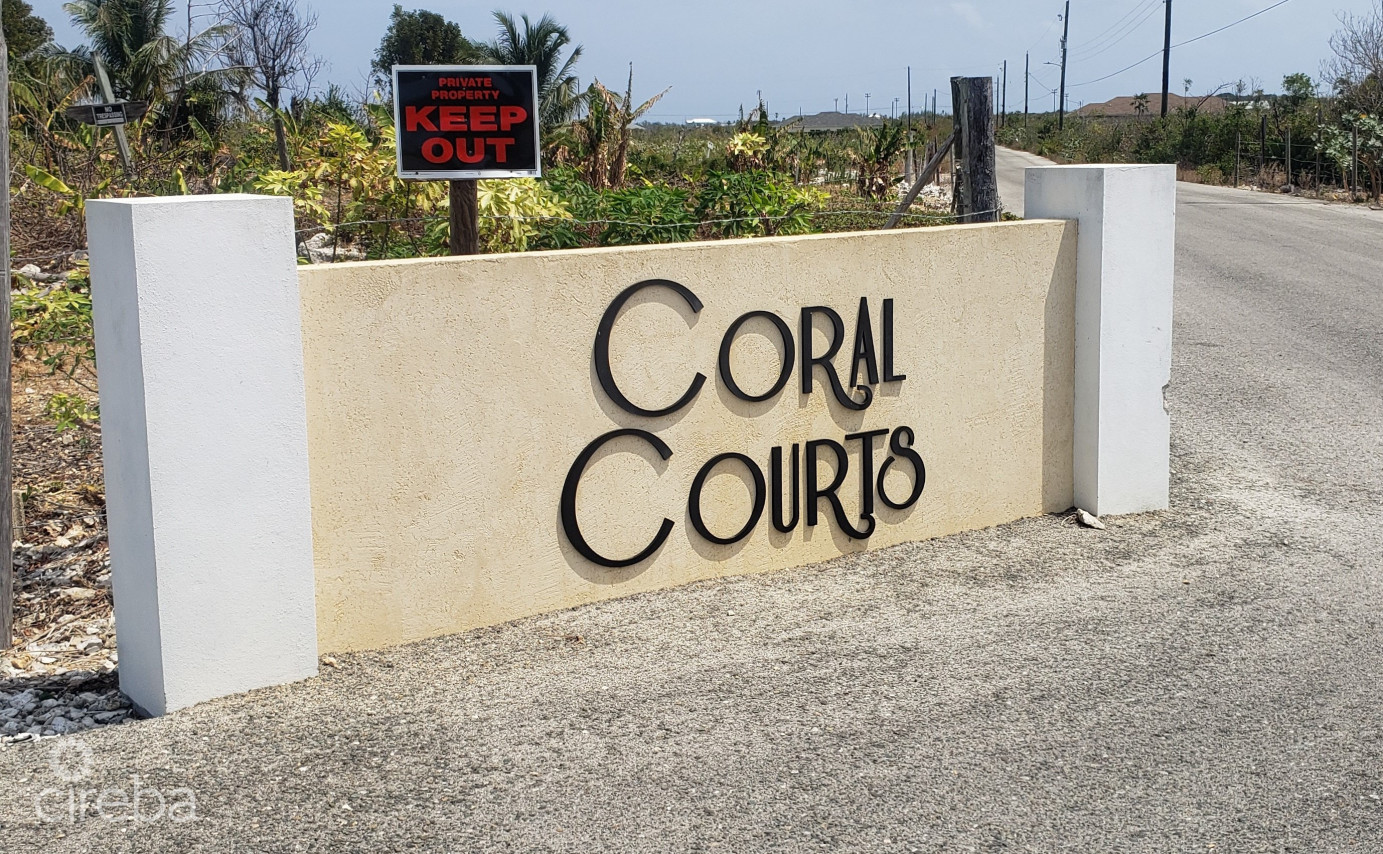 Coral Courts Subdivision - Farm Road East End