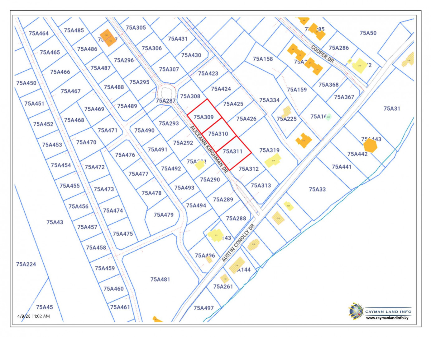 Large Ocean View Parcels- 3 In 1