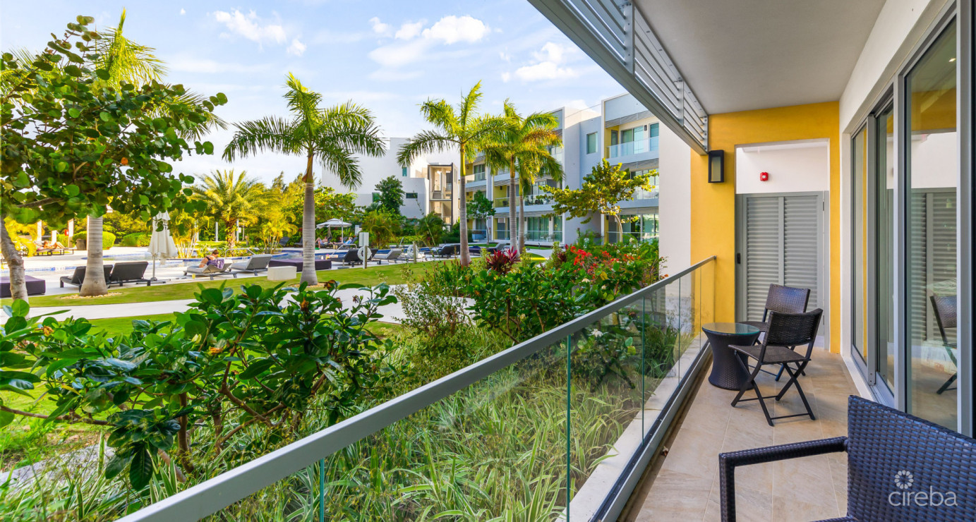 One Canal Point  Walkout Poolside Unit