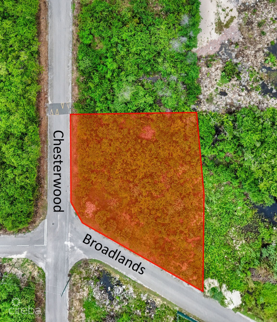 Large Corner Lot .366 Acre In Lookout Gardens