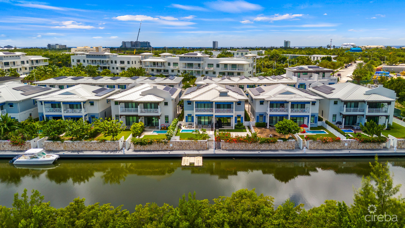 Olea 117, Canal Front Townhome