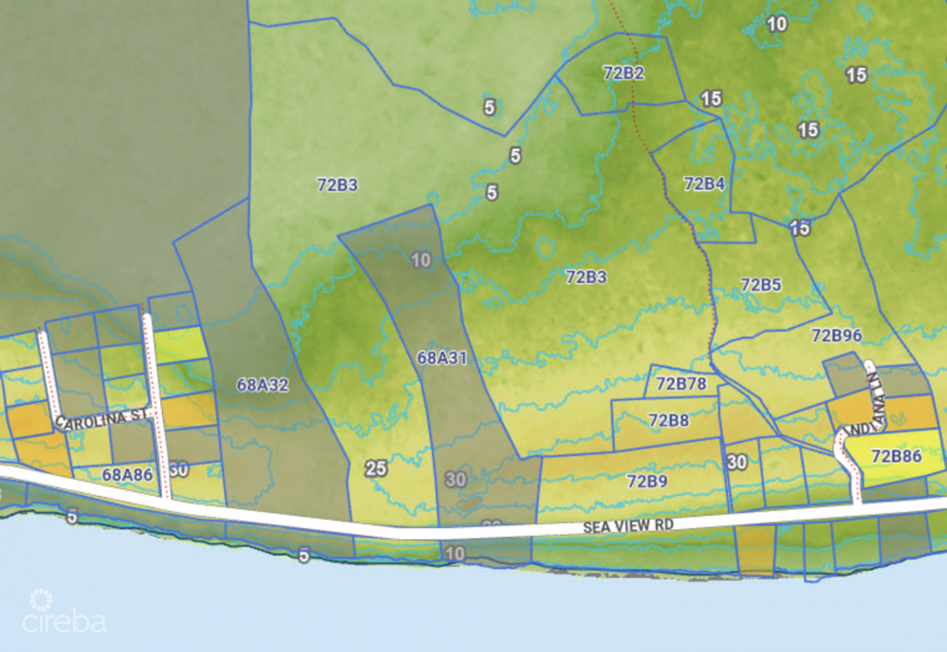 Prime 5-acre Elevated Development Site With Ocean Frontage - High Rock, East End