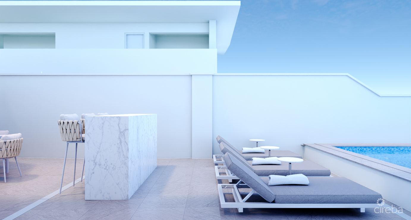 #1003 Sky Villa Three Aqua Bay On A Flawless Stretch Of Seven Mile Beach, Approved Planning