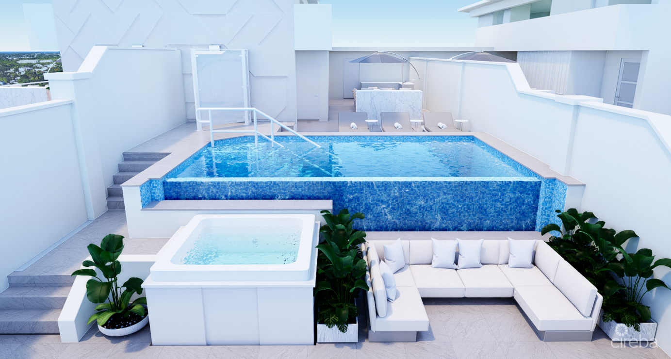 #1003 Sky Villa Three Aqua Bay On A Flawless Stretch Of Seven Mile Beach, Approved Planning