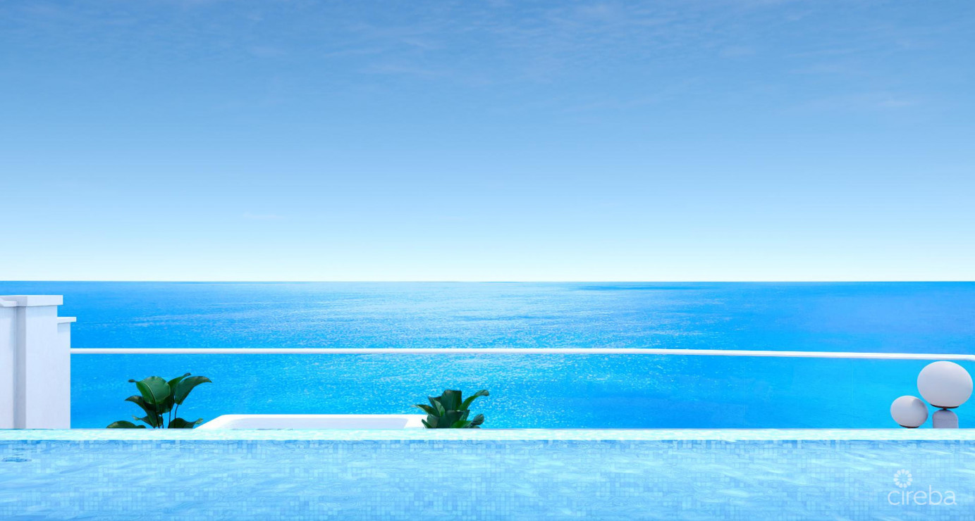 #1004 Sky Villa 4 Corner Unit Aqua Bay On A Flawless Stretch Of Seven Mile Beach, Approved Planning