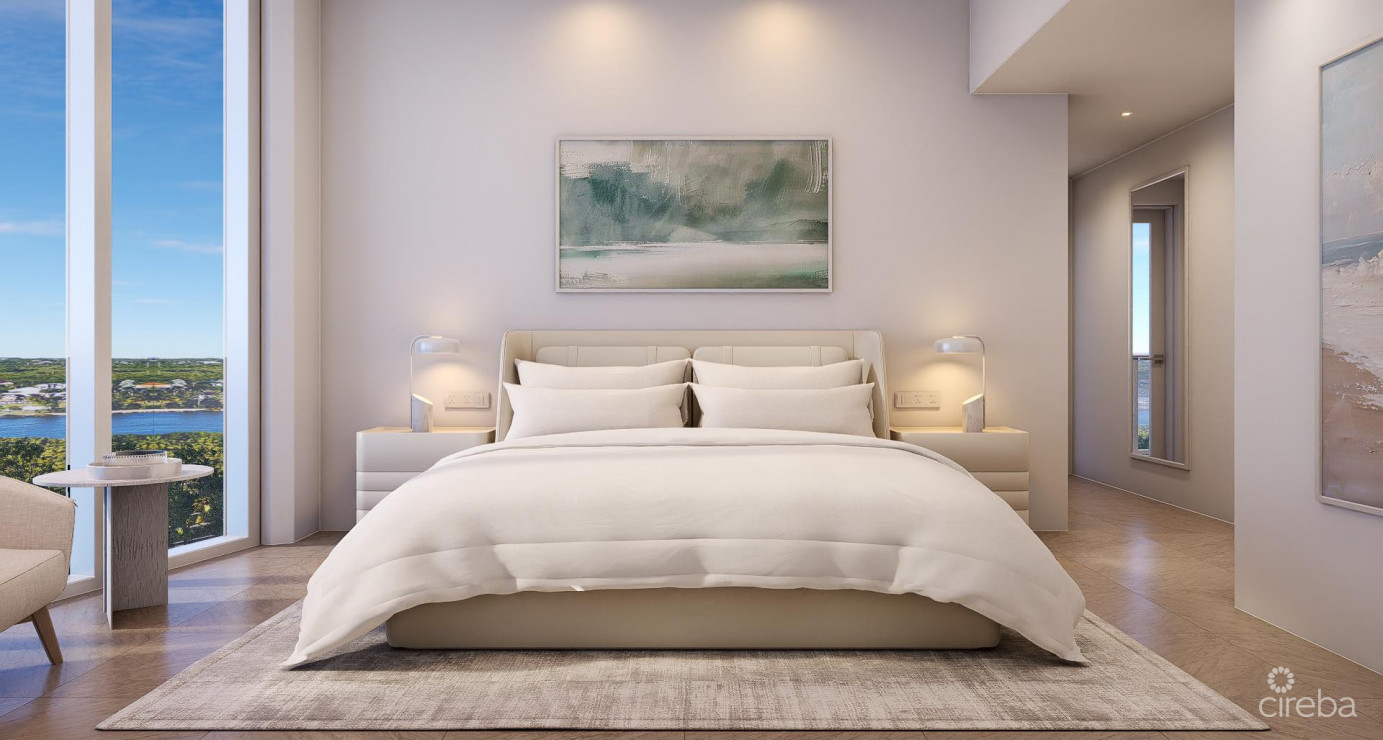 #1004 Sky Villa 4 Corner Unit Aqua Bay On A Flawless Stretch Of Seven Mile Beach, Approved Planning