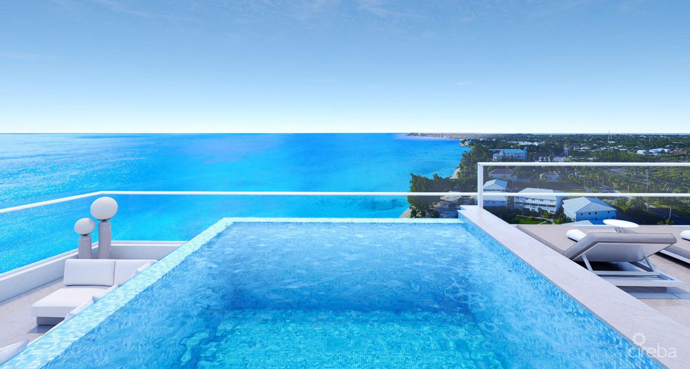#1004 Sky Villa 4 Corner Unit Aqua Bay On A Flawless Stretch Of Seven Mile Beach, Approved Planning