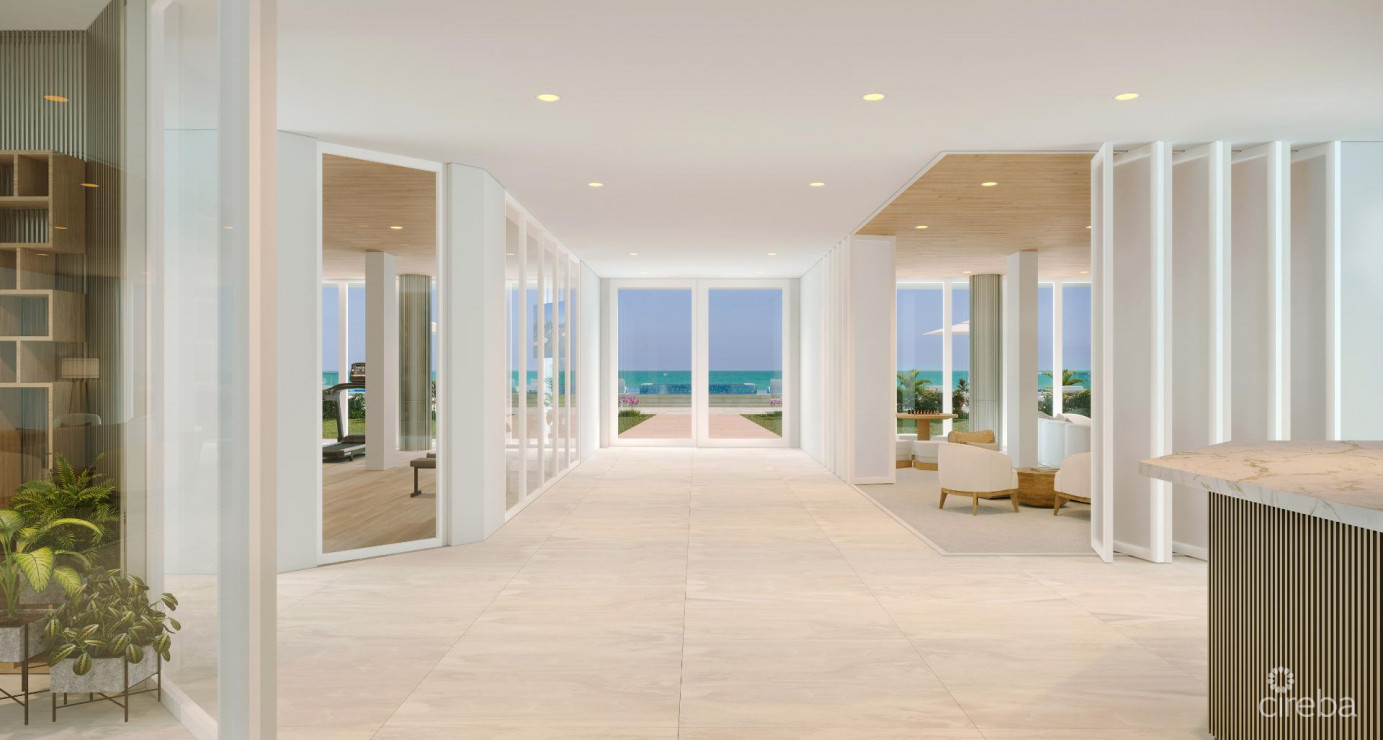 #1004 Sky Villa 4 Corner Unit Aqua Bay On A Flawless Stretch Of Seven Mile Beach, Approved Planning