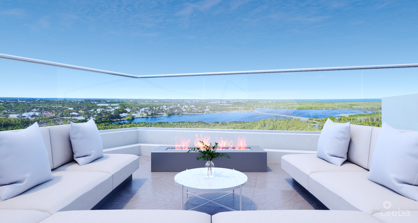 #1004 Sky Villa 4 Corner Unit Aqua Bay On A Flawless Stretch Of Seven Mile Beach, Approved Planning