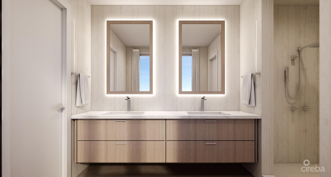 #1004 Sky Villa 4 Corner Unit Aqua Bay On A Flawless Stretch Of Seven Mile Beach, Approved Planning