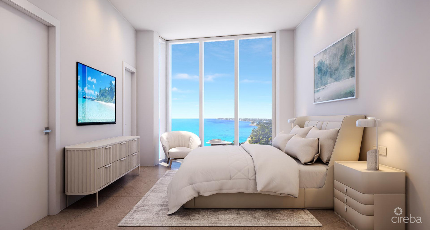 #1004 Sky Villa 4 Corner Unit Aqua Bay On A Flawless Stretch Of Seven Mile Beach, Approved Planning