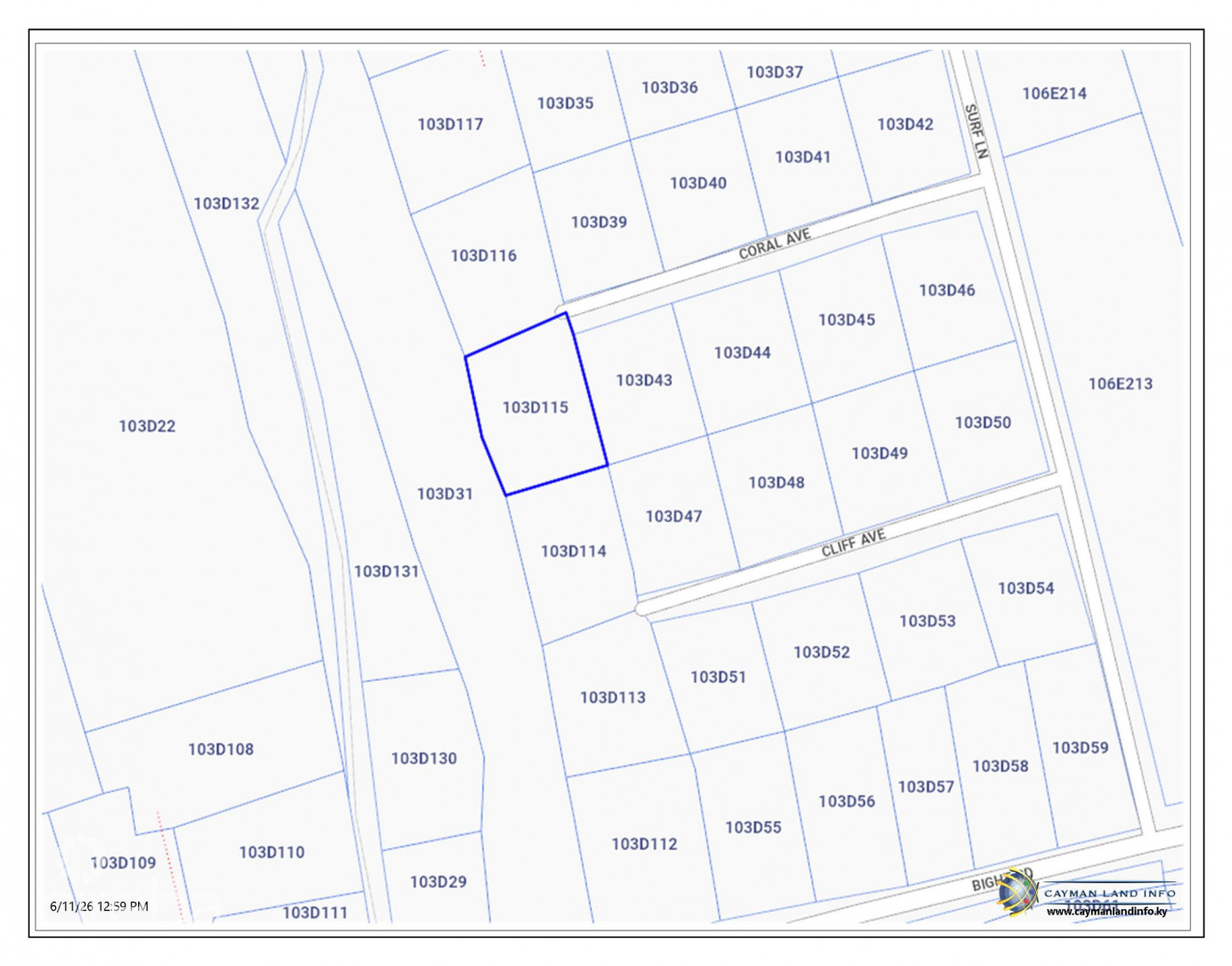 Cayman Brac Residential Lot In The Bight