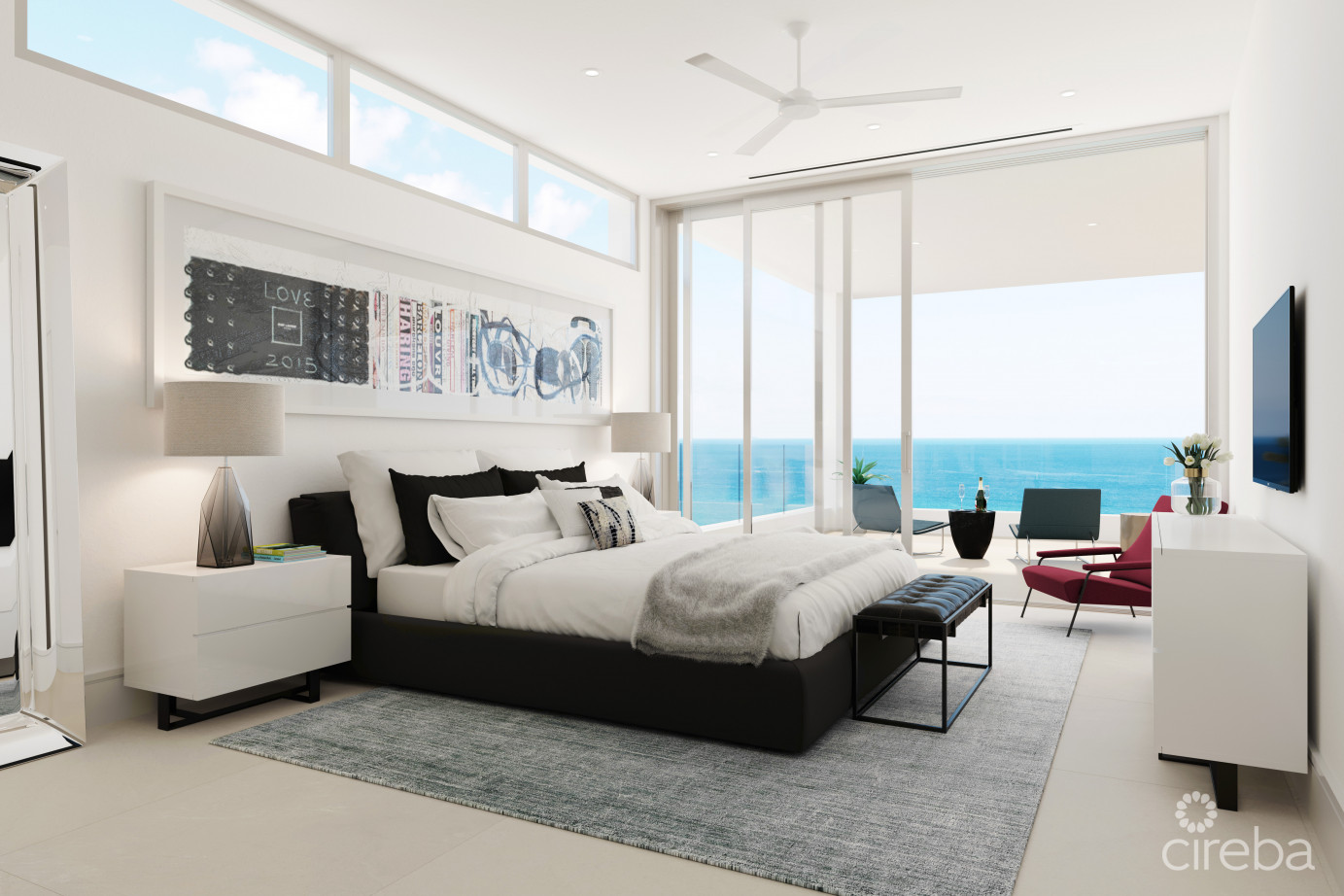 Lacovia North Building  Unit N6b  3-bedroom + Family Room Residence