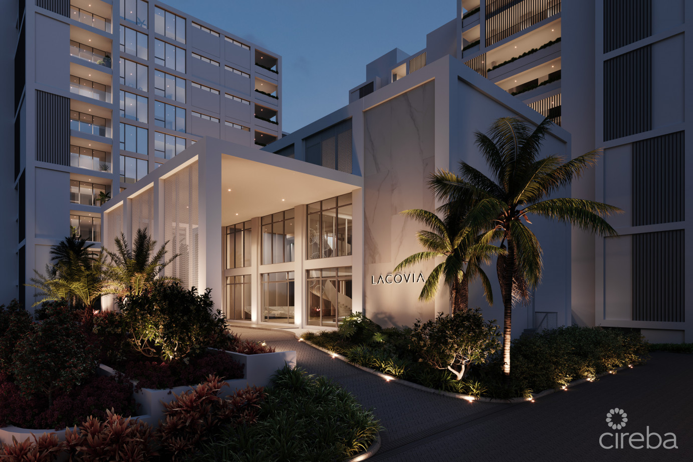 Lacovia North Building  Unit N6b  3-bedroom + Family Room Residence