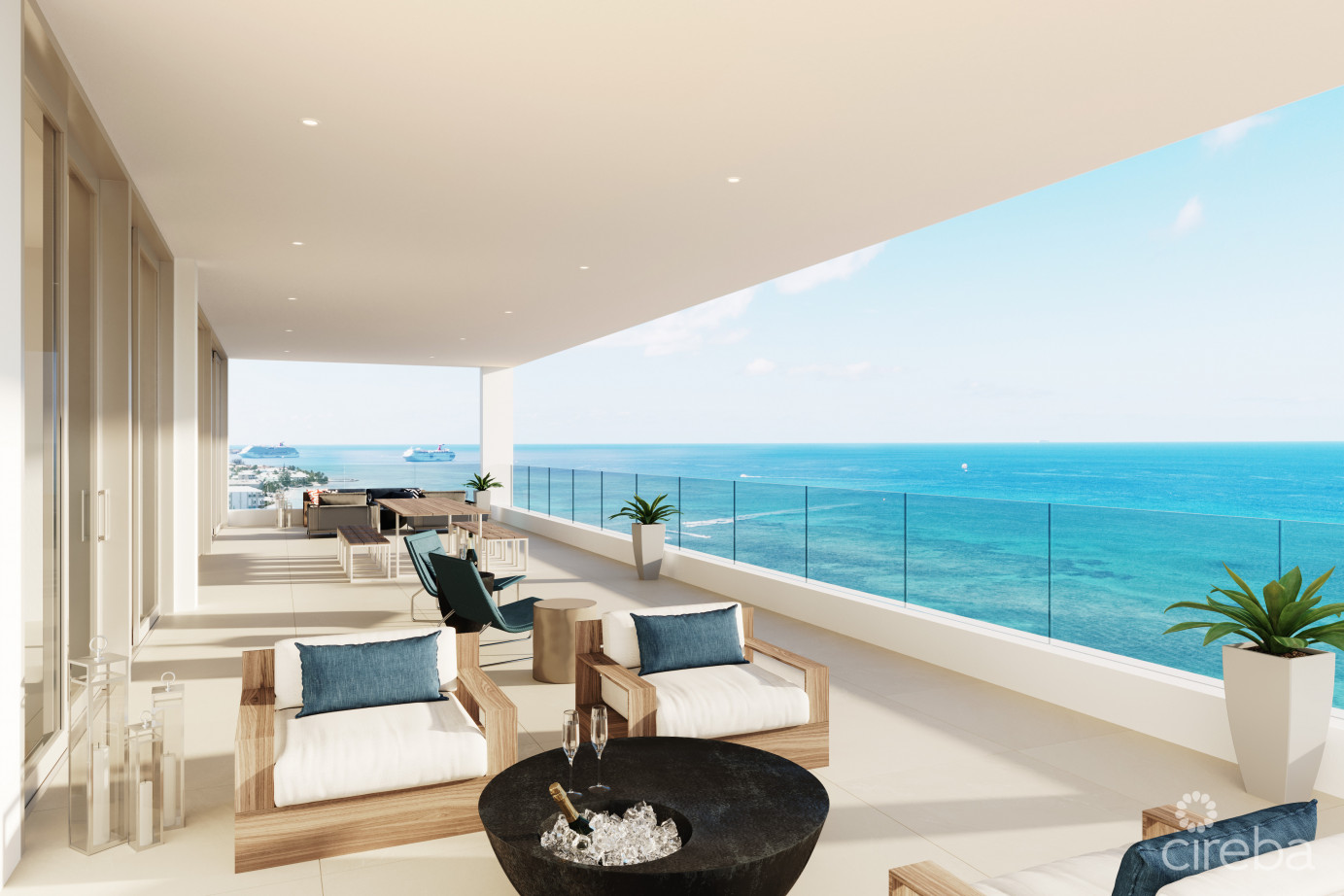 Lacovia North Building  Unit N6b  3-bedroom + Family Room Residence