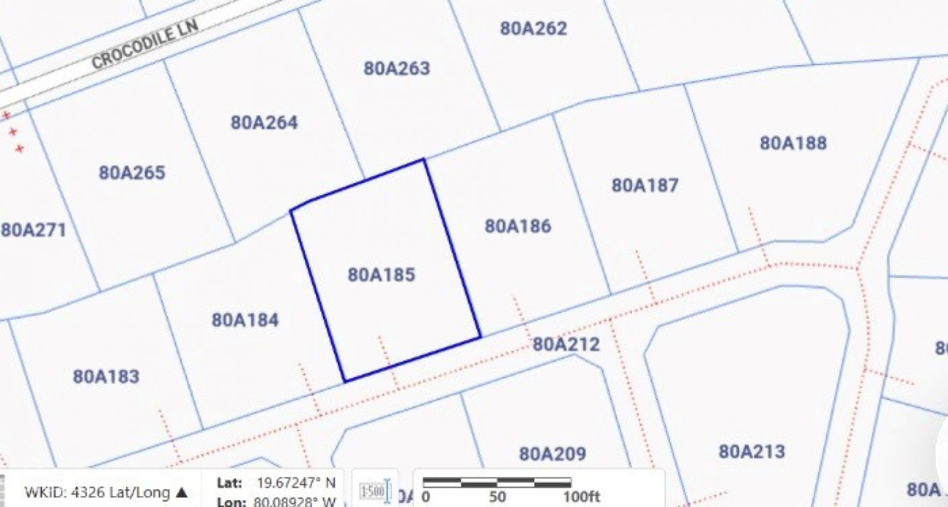 Little Cayman West Turtle Estates Inland Parcel 0.2766