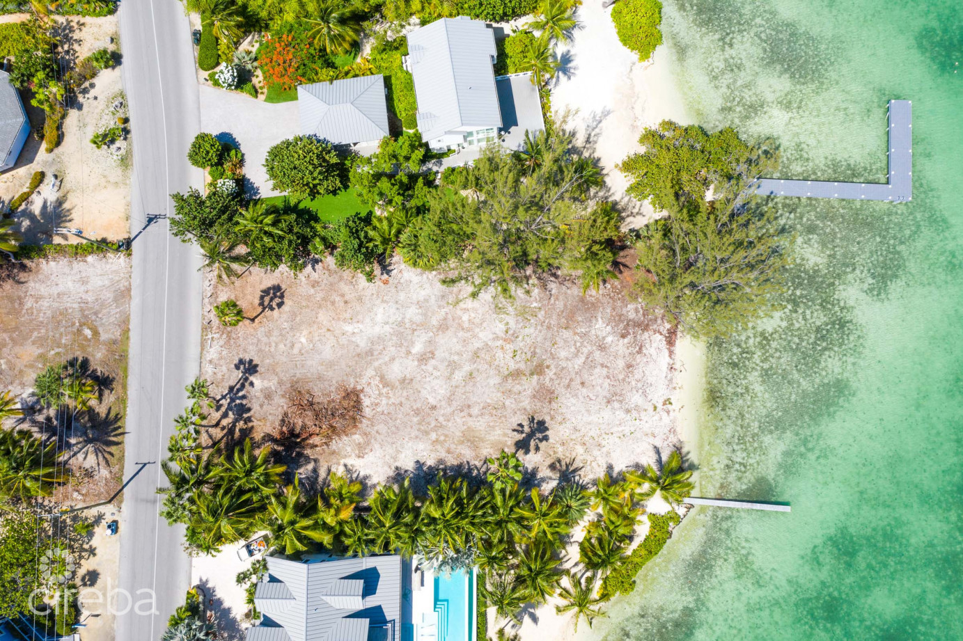 Water Cay Road 0.54 Acres, Oceanfront Land
