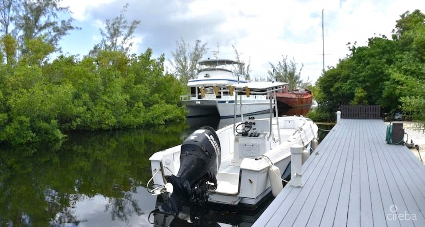 North Sound Haven 4 Bedroom Canal Front Home