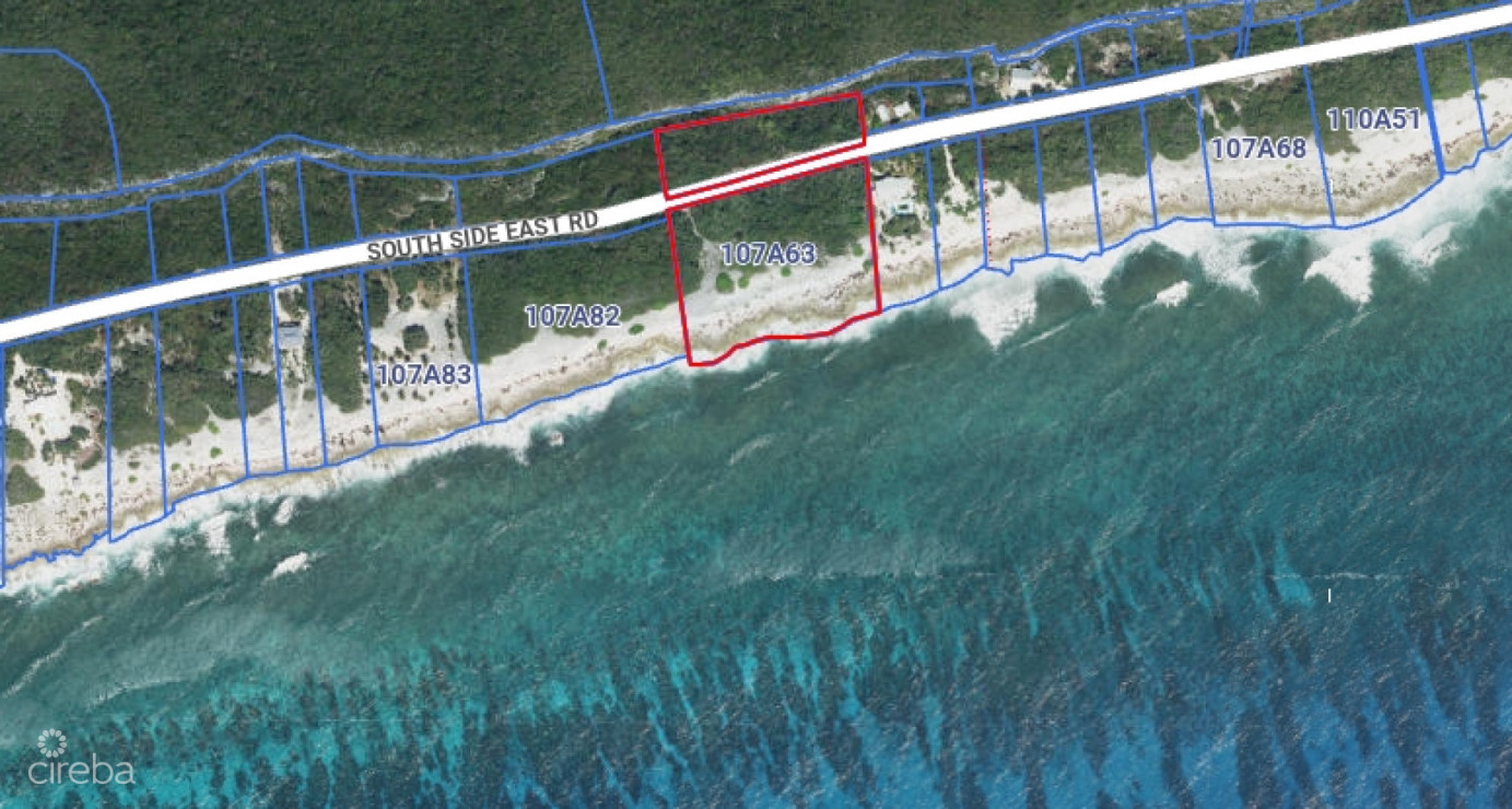 Beautiful 3.25 Acre Seafront Parcel In Cayman Brac East