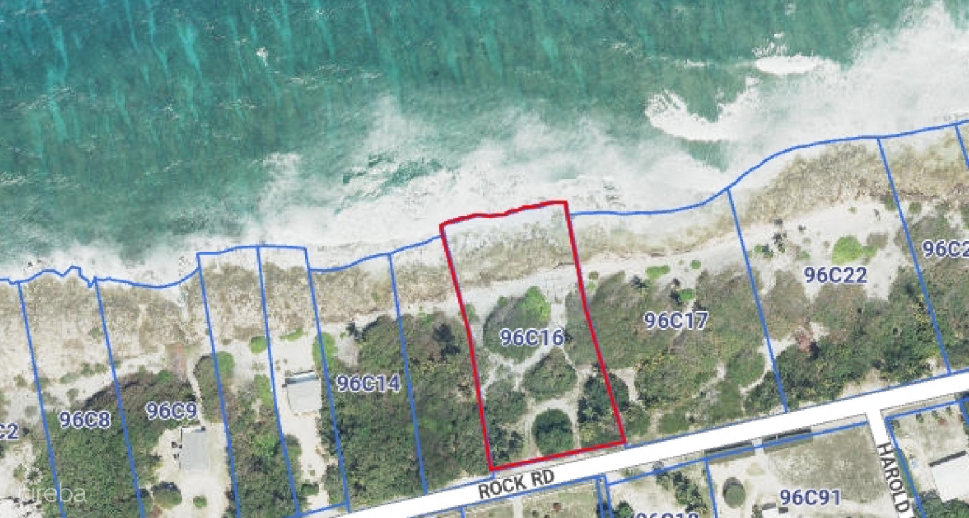 Stunning 1 Acre Seafront Parcel In Cayman Brac West Off Rock Road