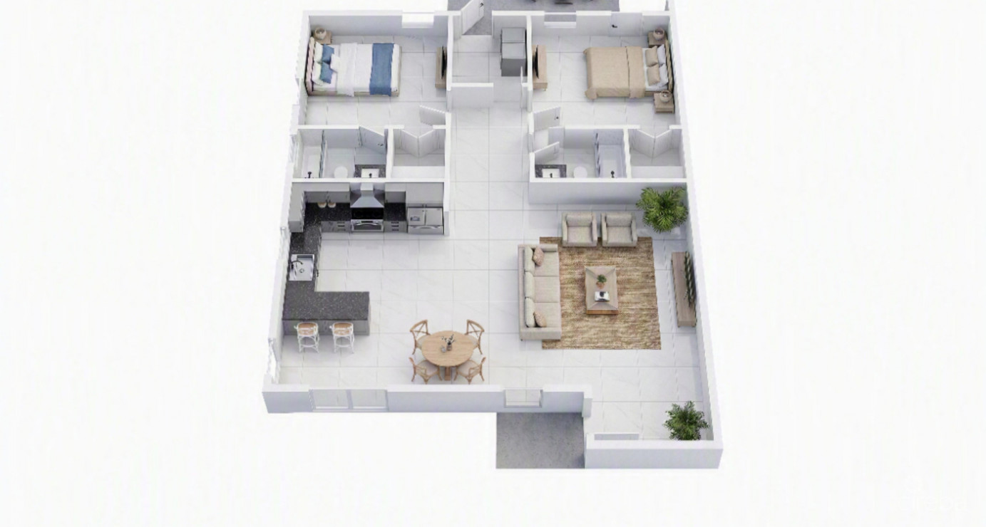 Beach Bay - 2 Bed Half Duplex