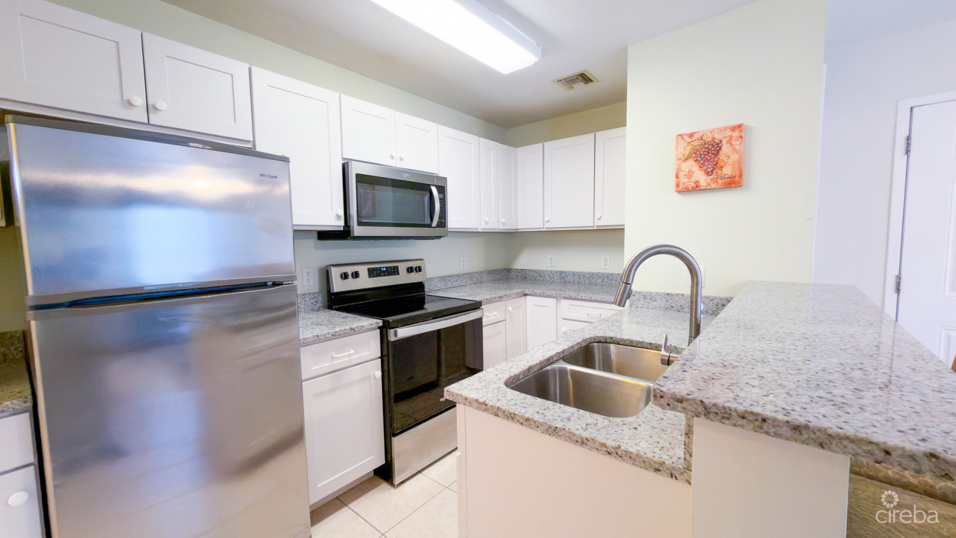 Lakeside K36 Renovated 2 Bedroom Condo Opposite Camana Bay