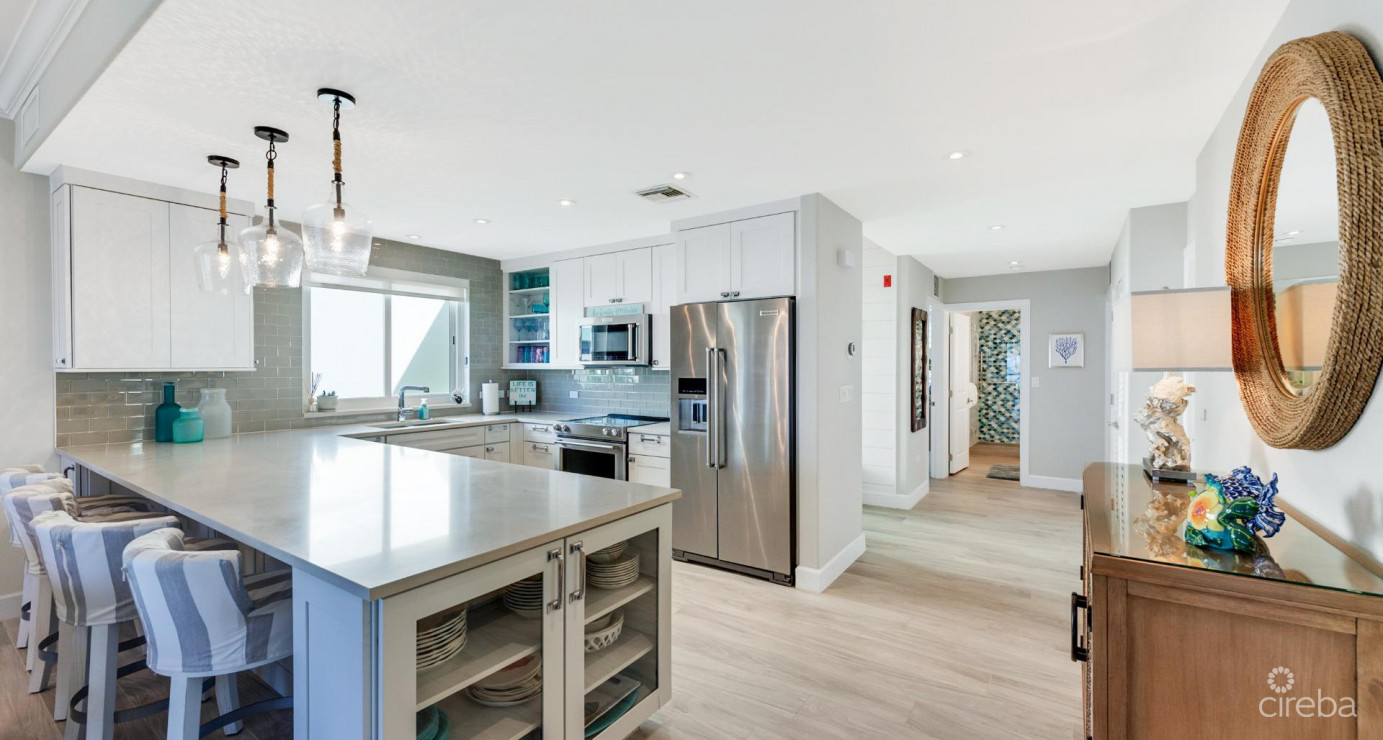 Crescent Point Unit #14  Seven Mile Beach - Fully Remodeled, Turnkey & Income-producing Opportunity