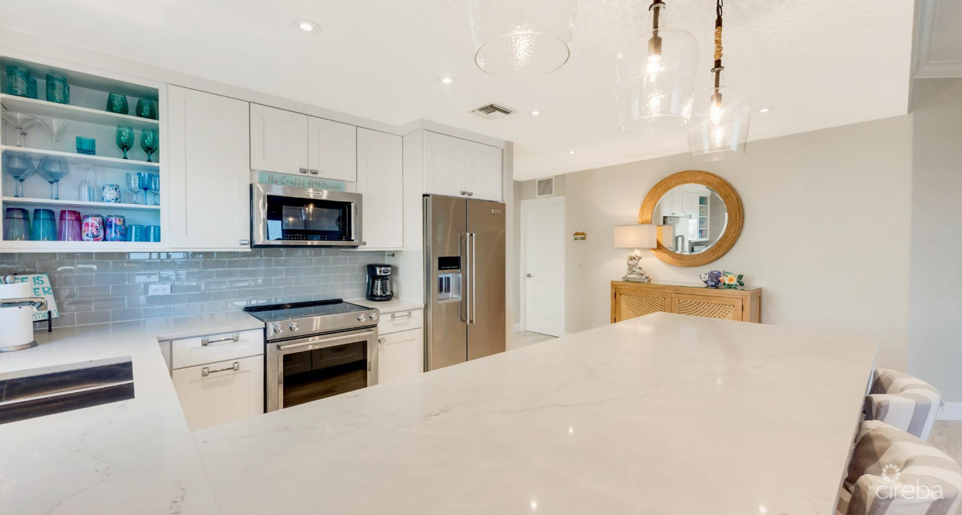 Crescent Point Unit #14  Seven Mile Beach - Fully Remodeled, Turnkey & Income-producing Opportunity