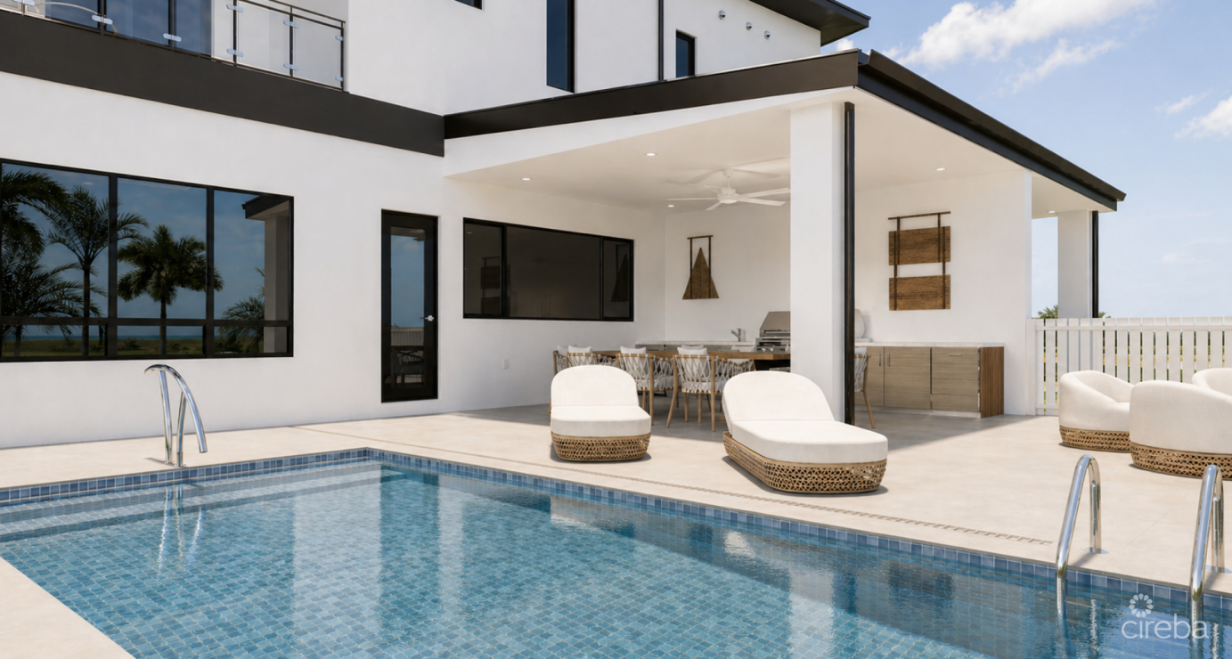 1 Sandpiper Villas, Phase 2 - Modern 4-bed/4.5 Bath Villa In The Shores