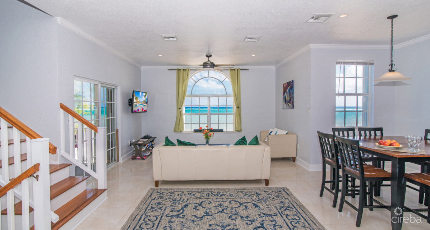 Direct Beach Front East End Paradise Villas 4 Bedroom Home