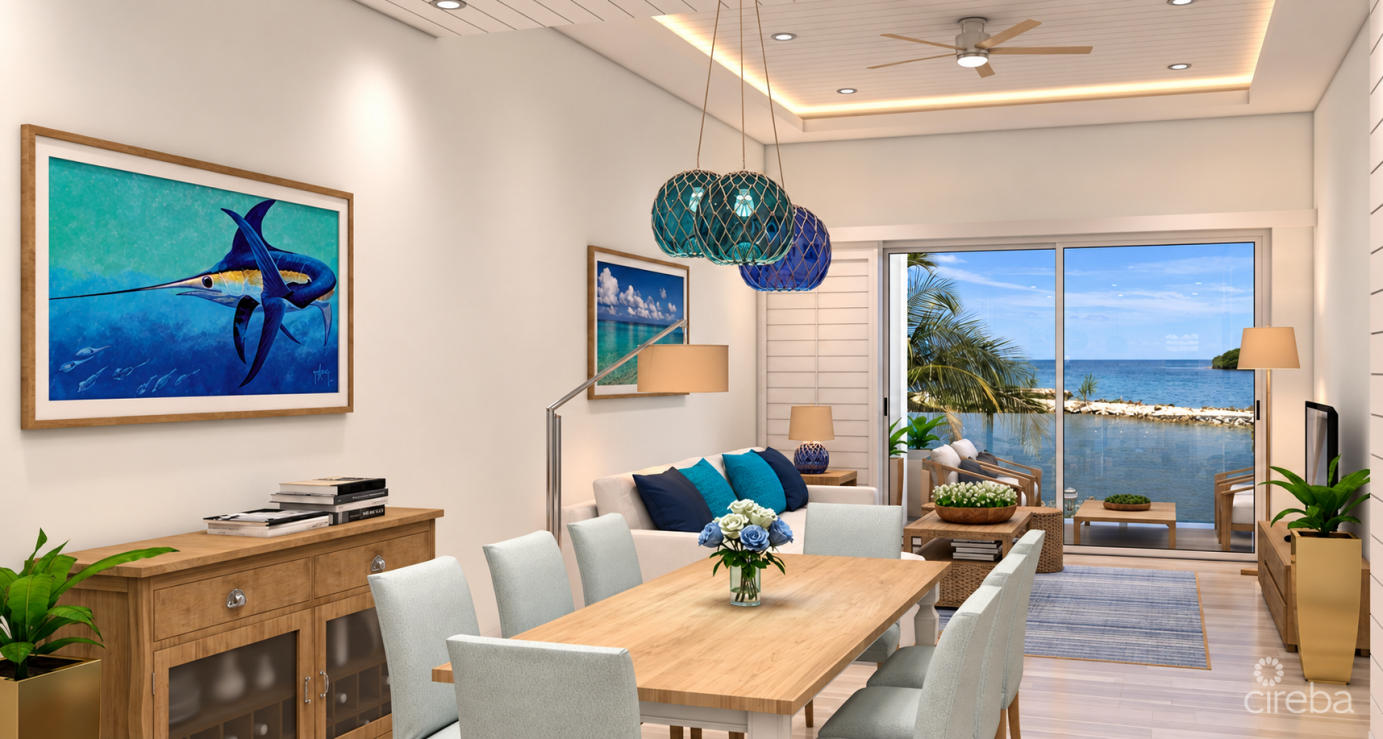 Walk-out Waterfront & Marina Access: Catalina Bay 2 Bedroom Assignment